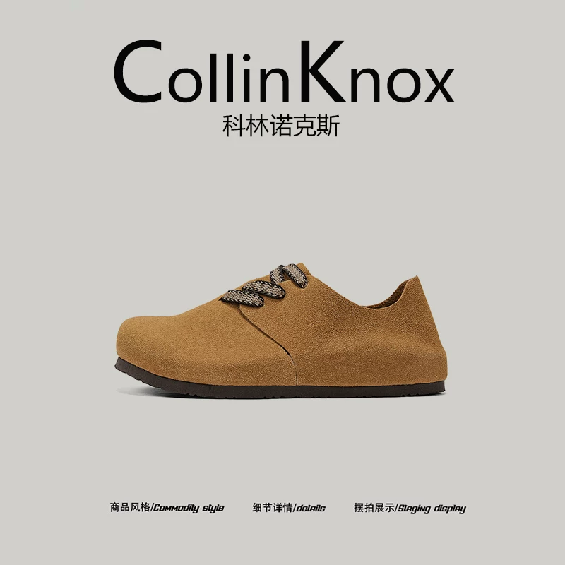 [Ưu đãi hấp dẫn] Giày Birkenstock phong cách cặp đôi mới mùa xuân 2026 của CollinKnox Giày thời trang đa năng và bền bỉ