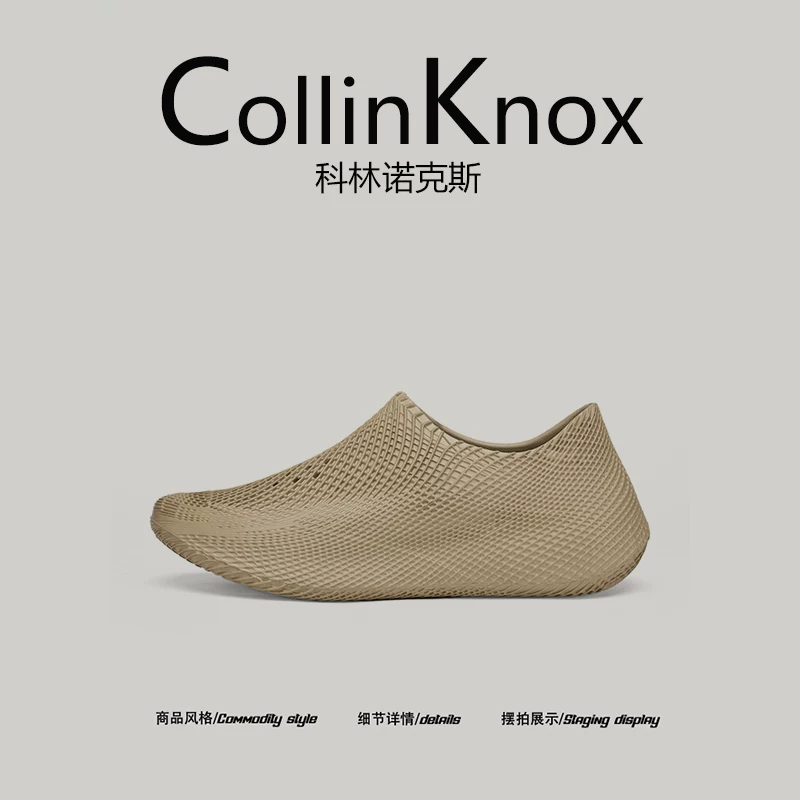 【Phong cách hợp thời trang】Giày Clog mới mùa hè 2026 của CollinKnox dành cho nam, Giày đầu bếp, Dép chống thấm nước và chống dầu.