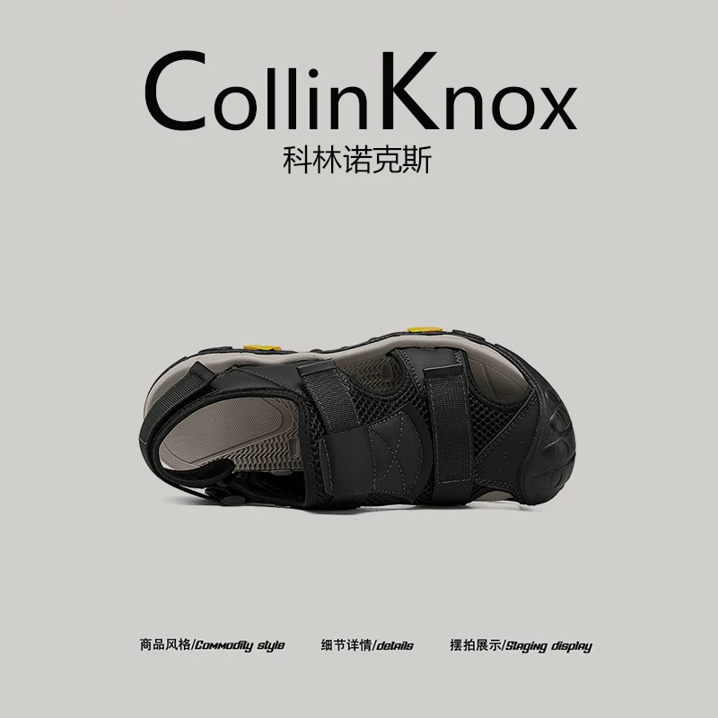 [Phong cách đường phố đa năng] Giày đi biển nam mới mùa hè CollinKnox 2026 Dép đi biển phổ biến dành cho nam giới