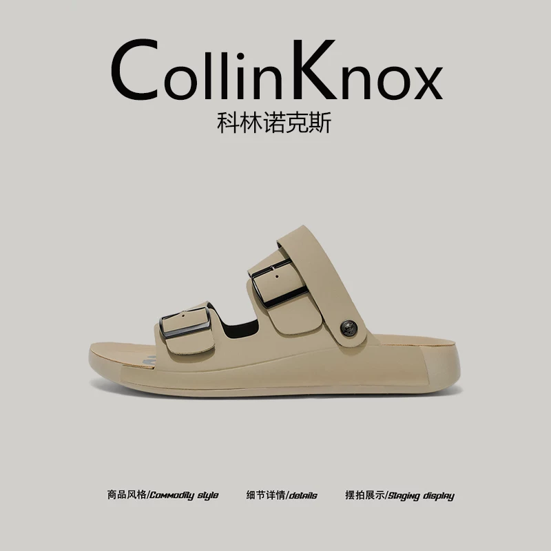 [Sản phẩm bán chạy phổ biến] Giày Birkenstock mùa hè mới CollinKnox2025 dành cho nam, cỡ lớn 46, dép da đi làm