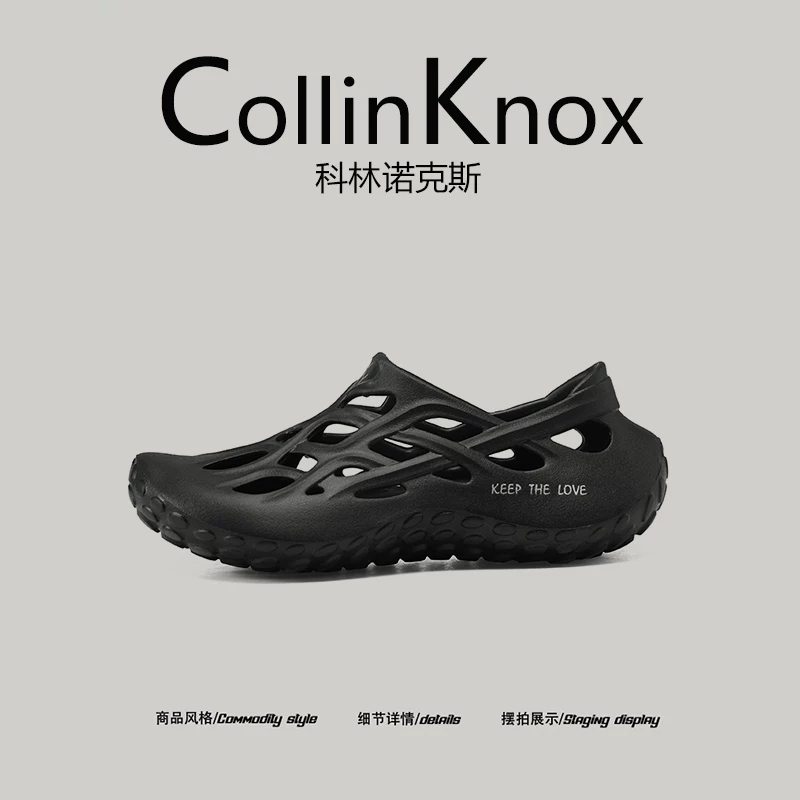 [Sản phẩm có giá trị cao] CollinKnox 2026 Giày đi biển chống nước rỗng dành cho nam mùa hè mới