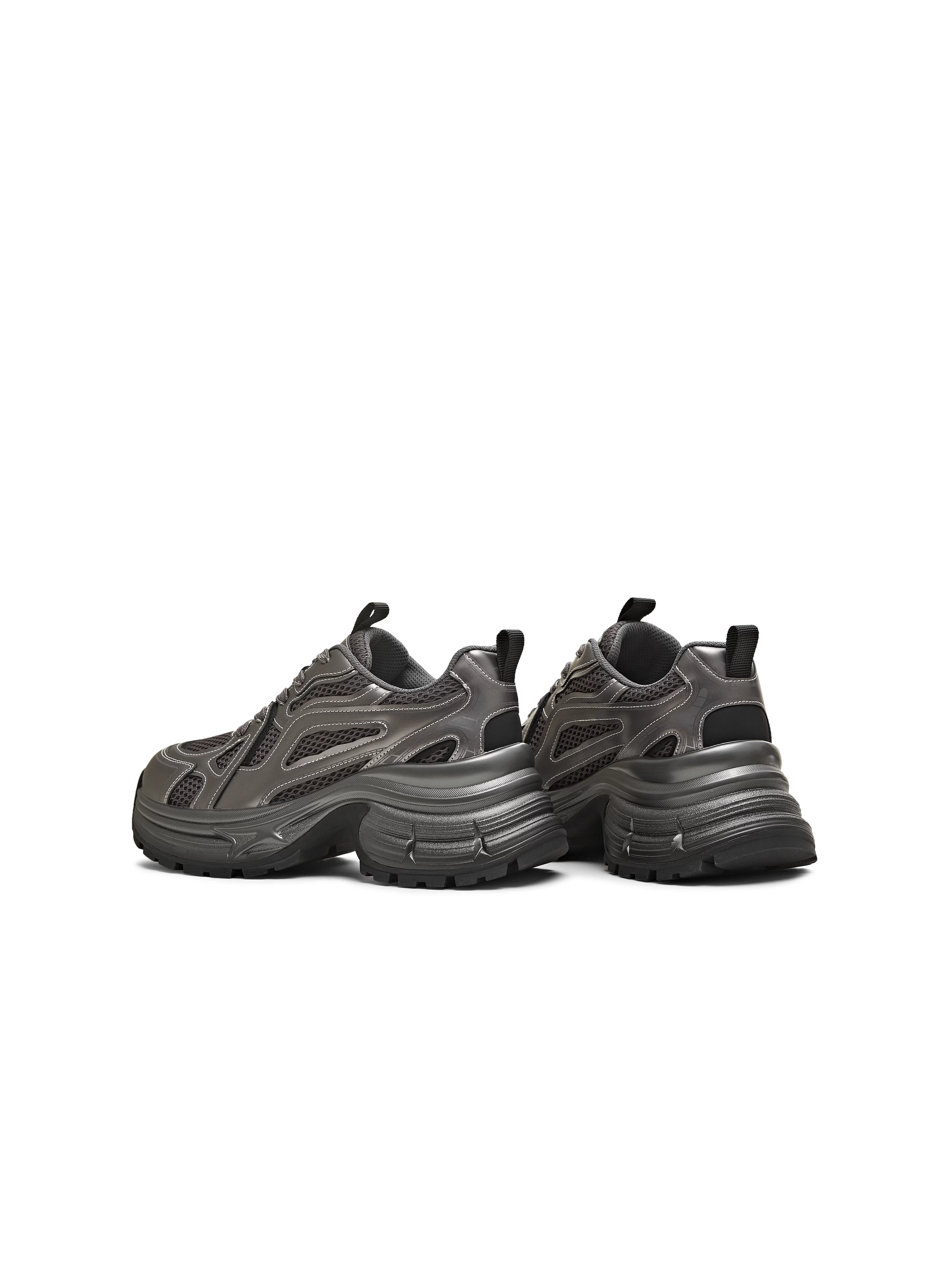 Giày thể thao đế dày tăng chiều cao Tianmeiyi dành cho nữ, giày thể thao buộc dây, mẫu mới mùa đông 2025 BM191DM5