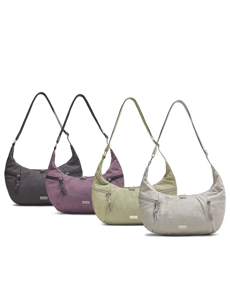 Túi đeo chéo nữ Tianmeiyi phong cách thường ngày, kiểu túi bánh bao, đeo vai, đeo chéo, đeo nách, mẫu mới thu 2025 X3136CX5