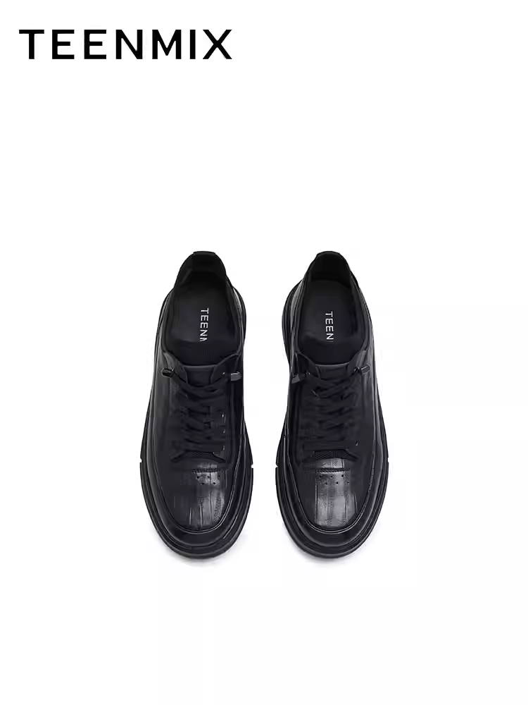 Mẫu mới mùa đông Tianmeiyi, cùng kiểu dáng như trong trung tâm thương mại, giày lười đơn giản đi làm thông thường dành cho nam C4S10DM4