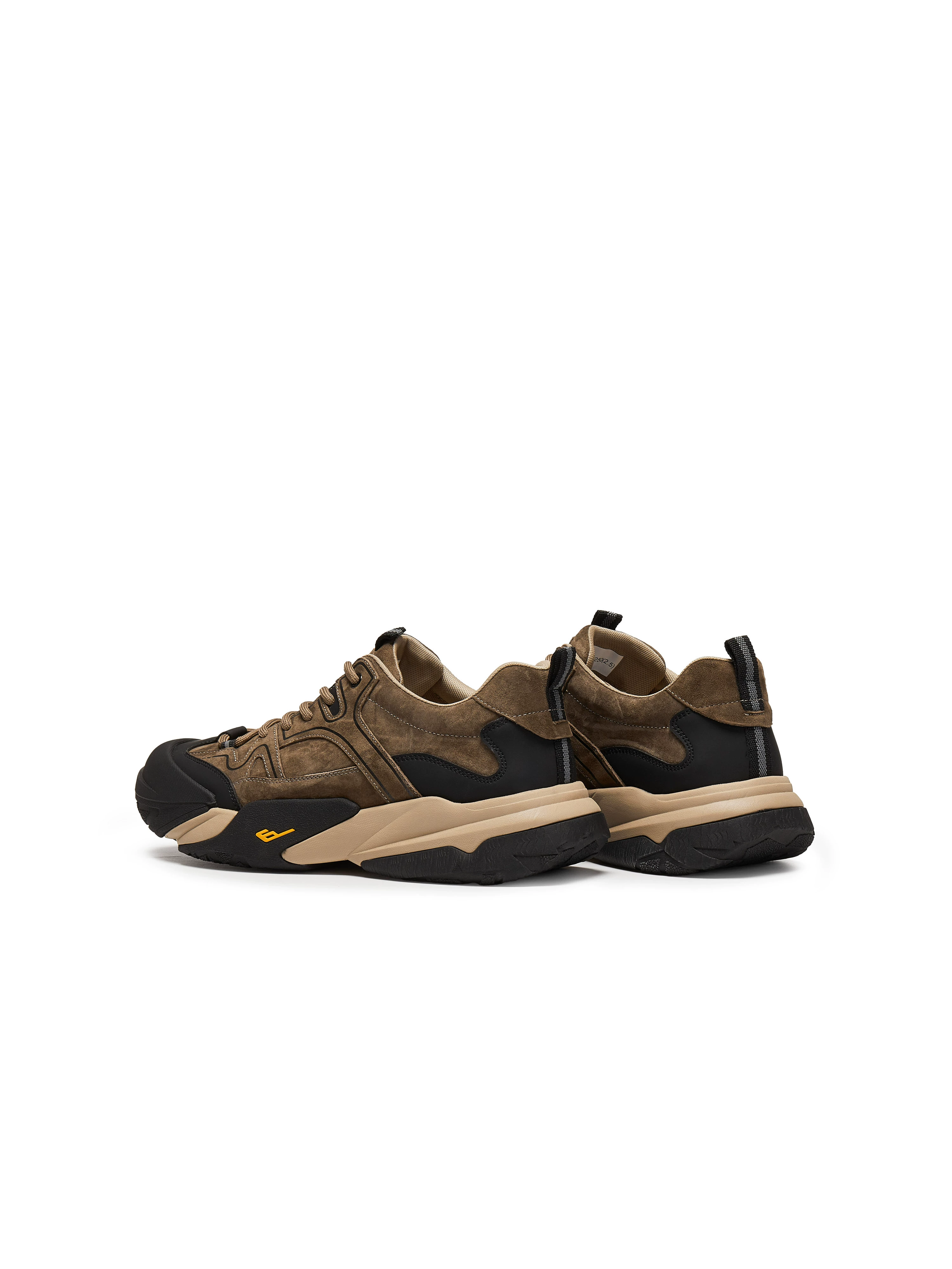 Giày thể thao nam lưới màu trơn thời trang đa năng phong cách retro mùa đông Tianmeiyi 2025 YDX56DM5