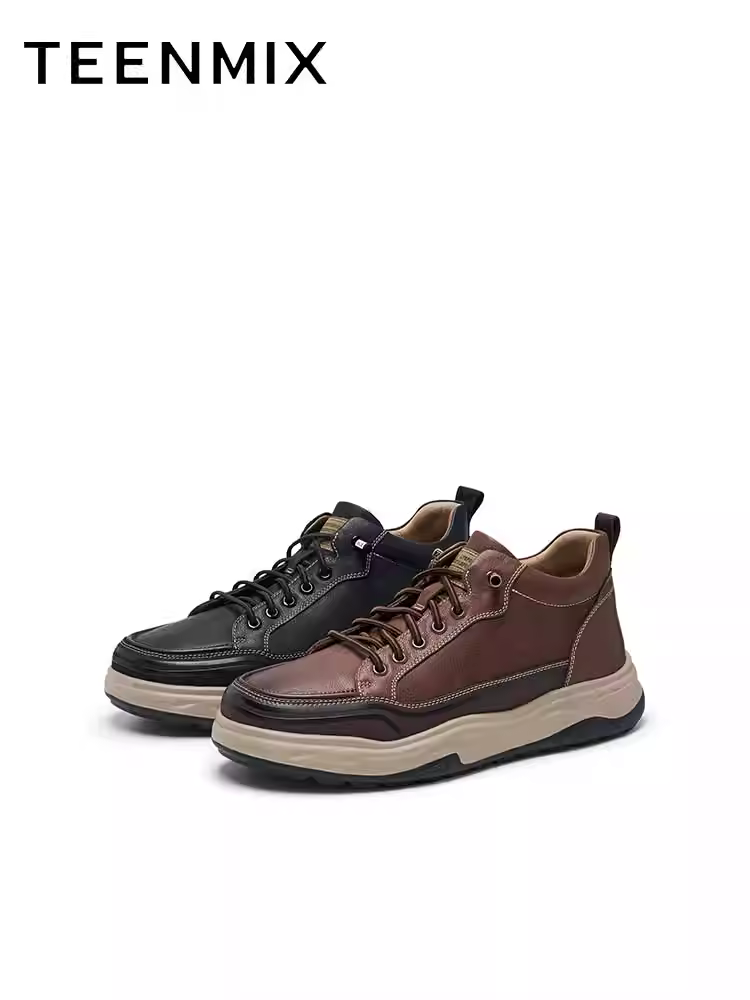 Giày bảo hộ lao động nam đế dày kiểu buộc dây, kiểu dáng mới mùa đông Tianmeiyi, cùng kiểu với trong trung tâm thương mại, chất liệu EVA02DM4