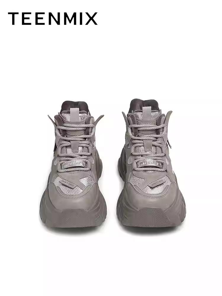 Giày thể thao cổ cao đế dày lót lông cừu Tianmeiyi dành cho nữ, kiểu dáng mới mùa đông CJ841DD4