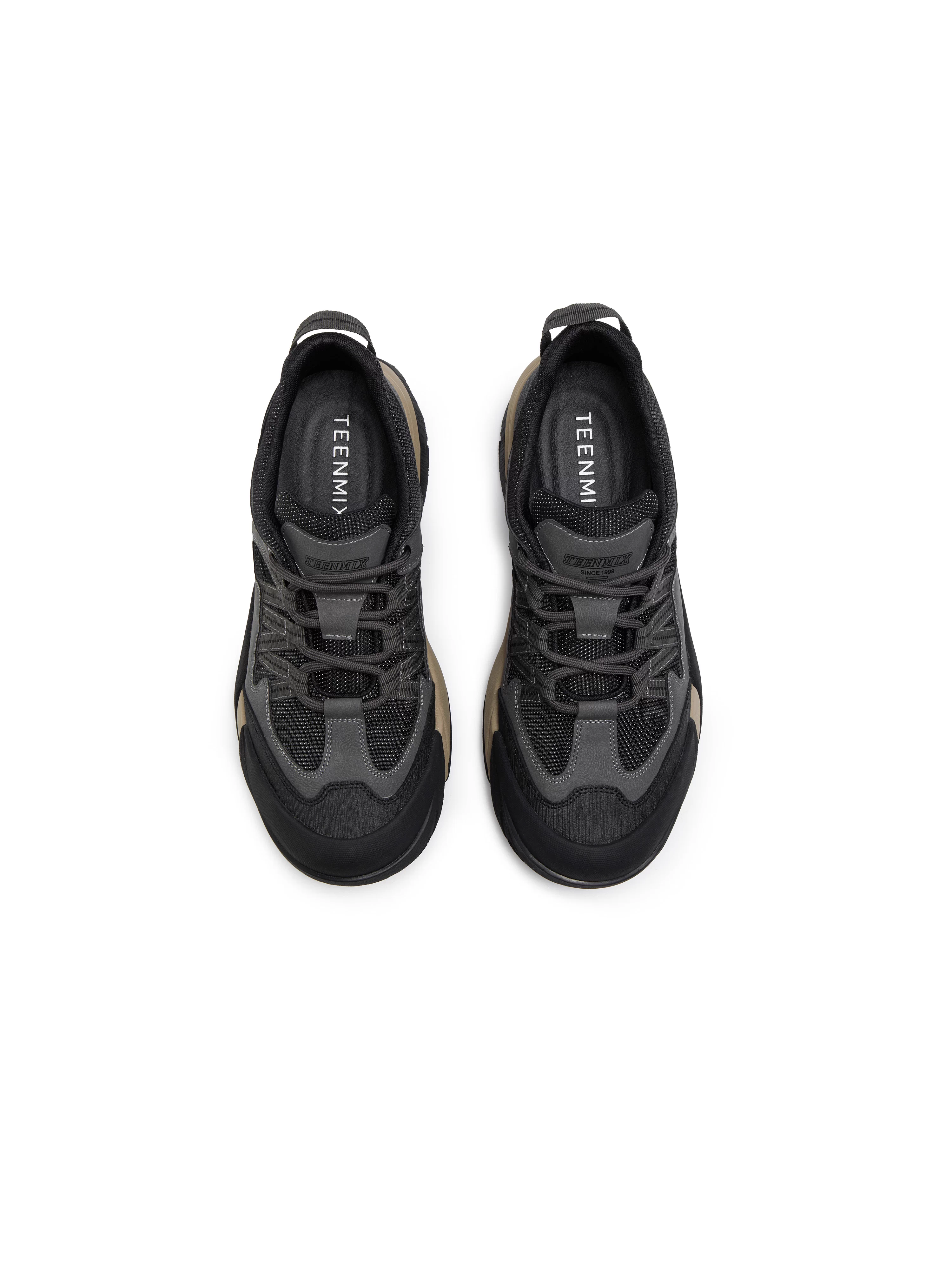 Giày thể thao nam Tianmeiyi 2025 mùa đông, kiểu dáng tương tự các trung tâm thương mại, đế dày, phối màu, đa năng, phong cách thể thao thường ngày 3XR01DM5