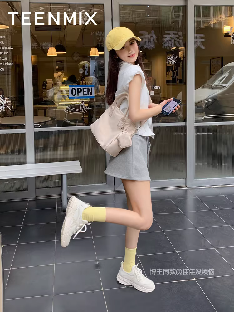 Giày thể thao đế dày thoáng khí Tianmeiyi X series giày thể thao đế mềm giày thể thao nữ kiểu dáng mới mùa hè