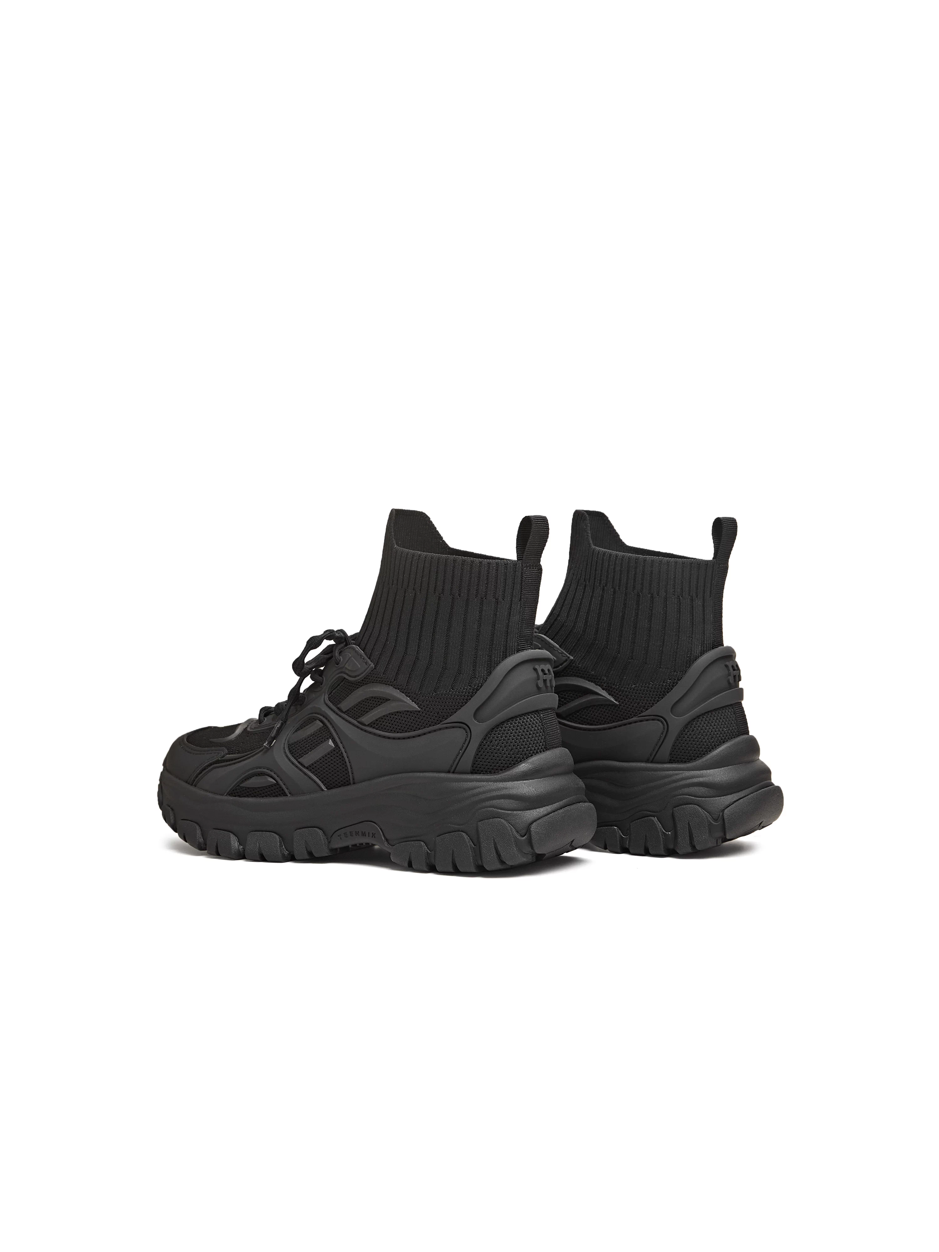 Giày thể thao đế dày cổ cao Tianmeiyi kiểu retro dành cho nữ, kiểu dáng giày bốt tất, giày thường, mẫu mới xuân 2026, mã CF845AD6