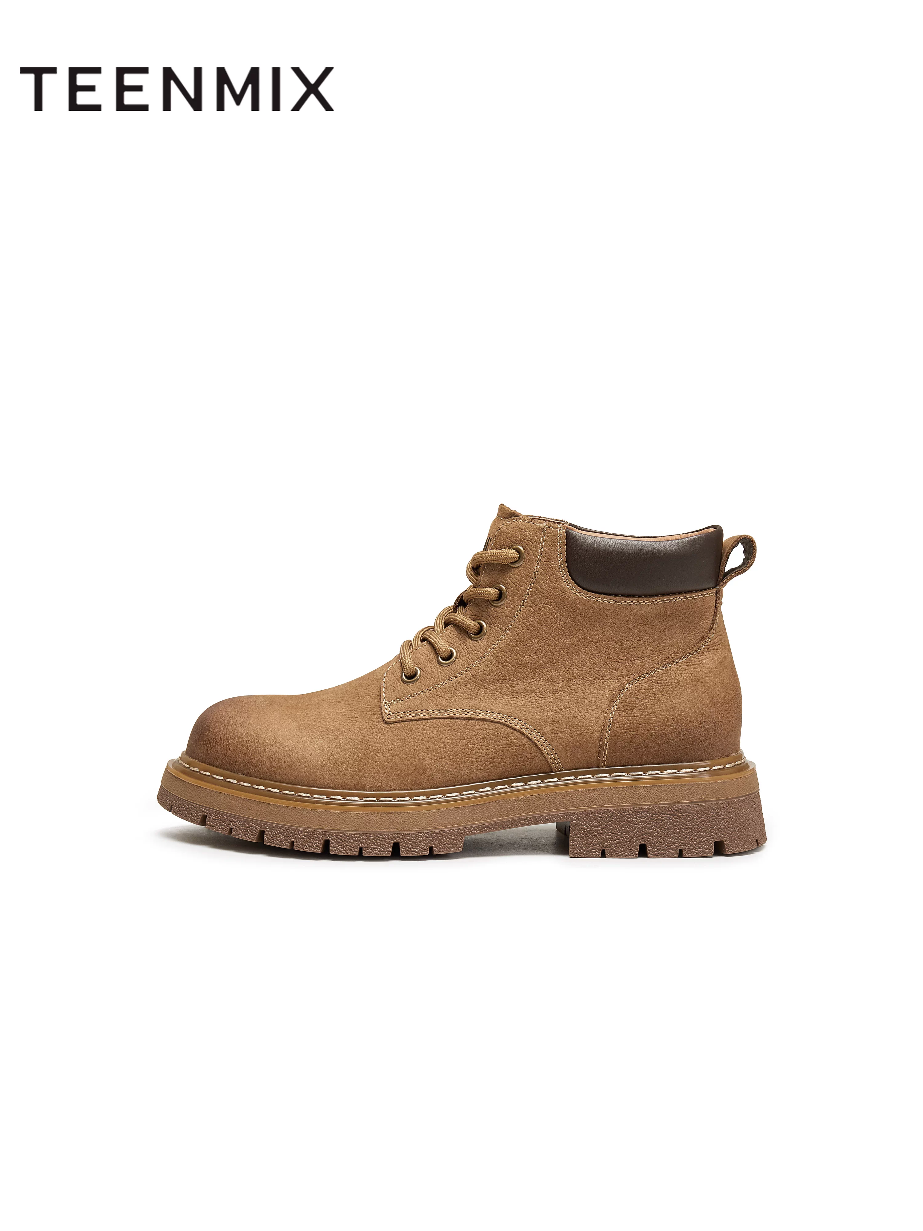 Giày bốt nam Martin đế dày phong cách mới mùa đông 2025 Tianmeiyi, kiểu dáng tương tự, đa năng, 3ZY01DD5