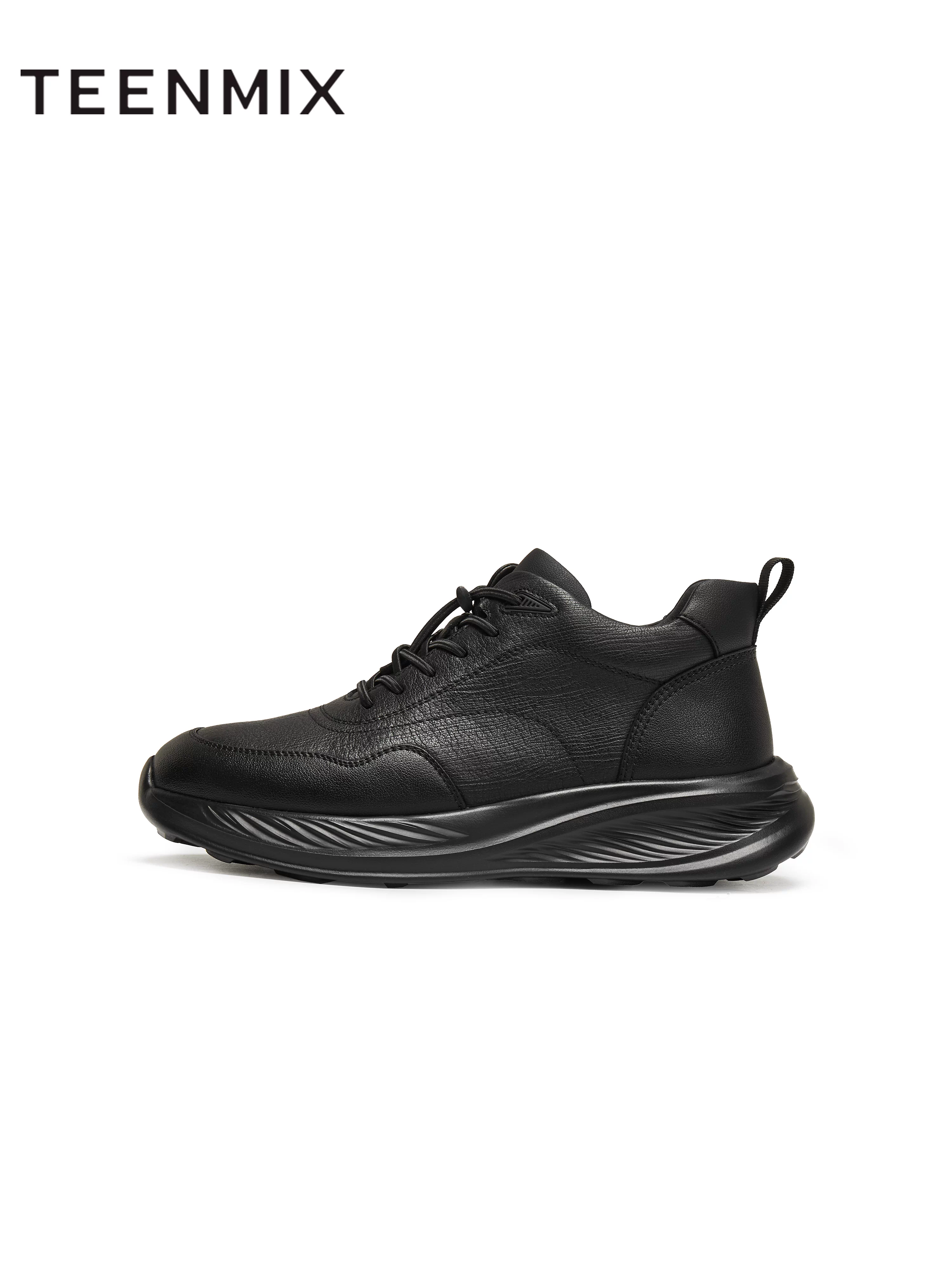 Giày da nam thời trang mùa đông Tianmeiyi 2025 kiểu dáng mới, chất liệu lông mềm ấm áp, thích hợp đi làm, đi chơi, mã FDU6MDD5