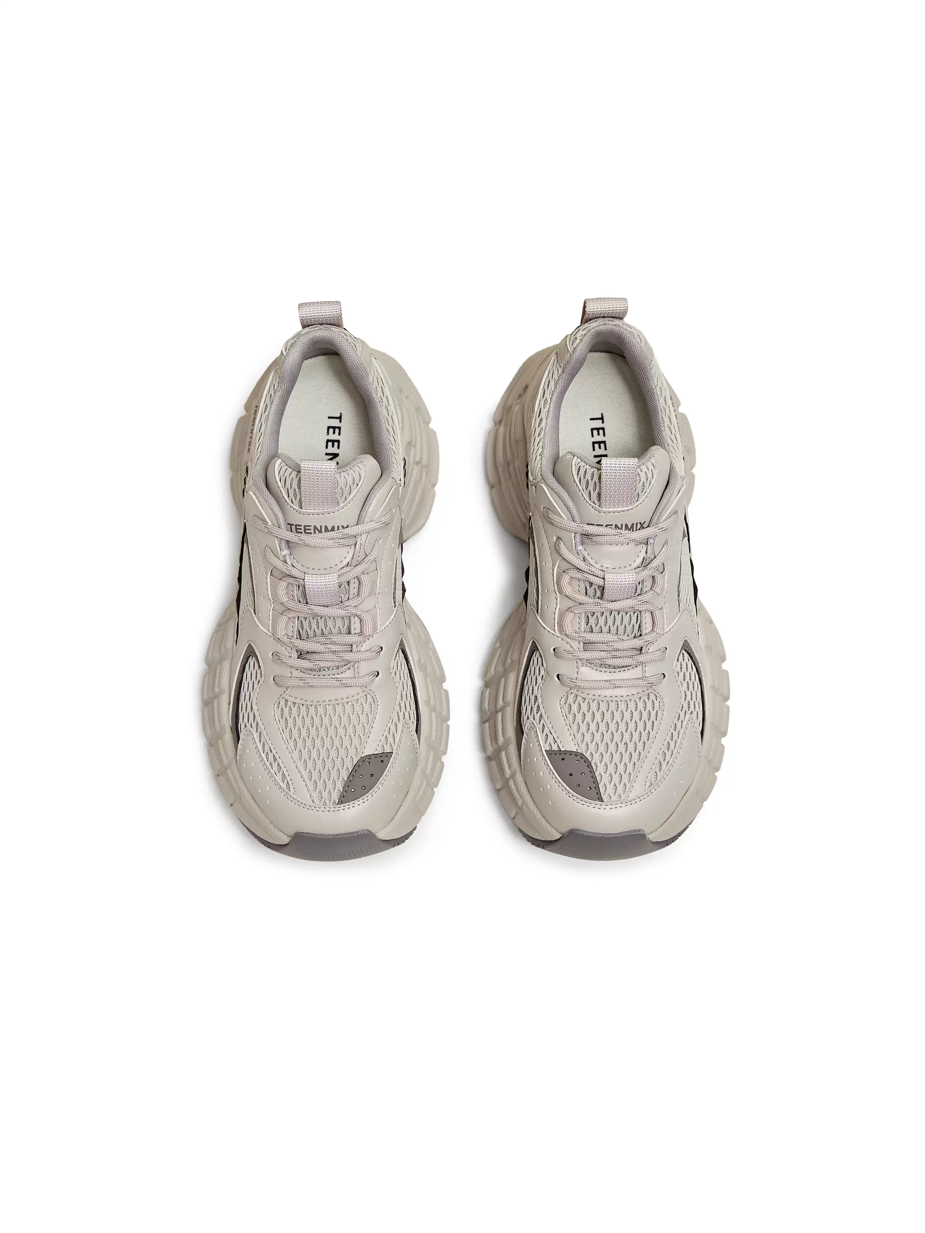 Giày thể thao nữ Tianmeiyi đế dày tăng chiều cao kiểu retro, giày thể thao thường ngày, mẫu mới mùa đông 2025 BM221DM5