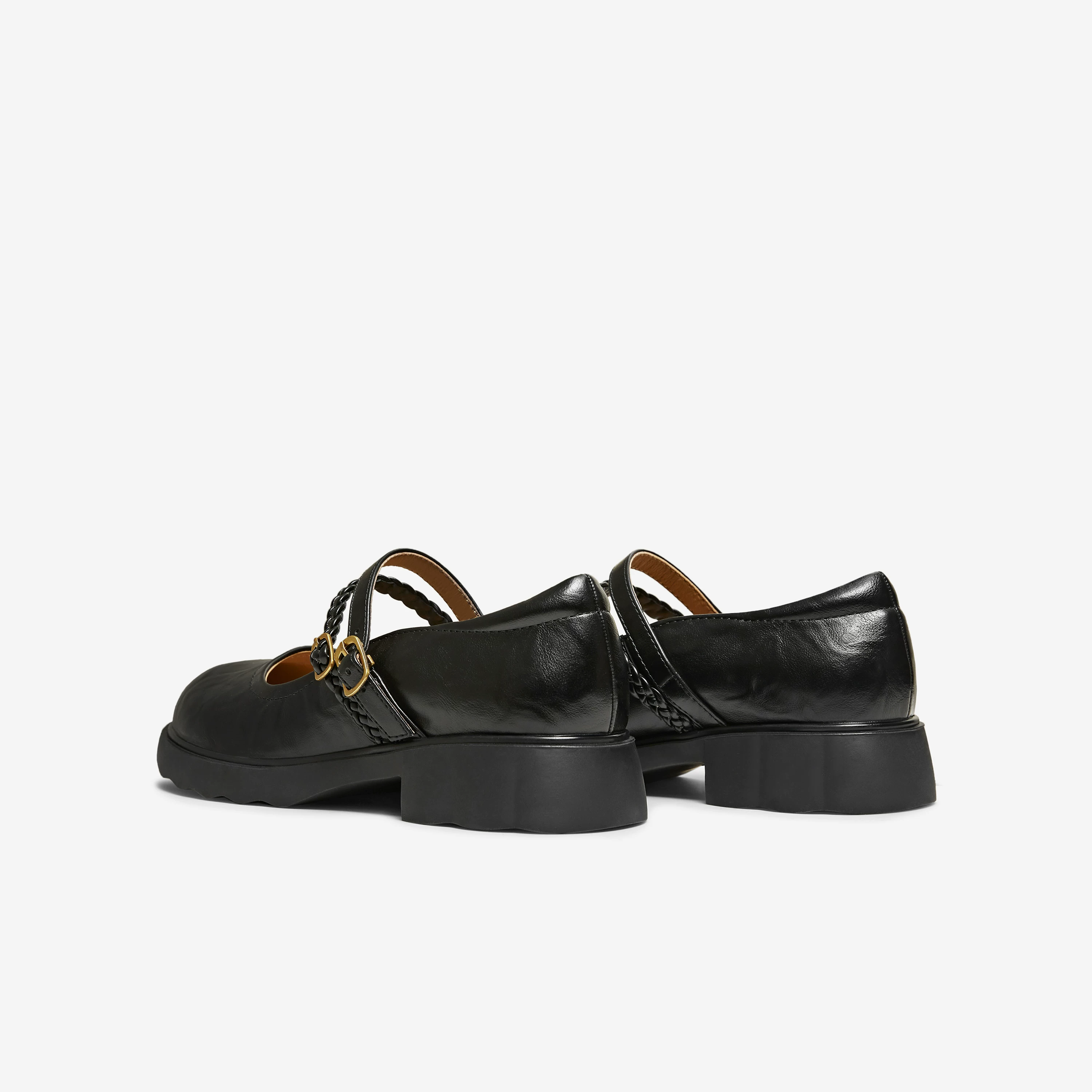 Giày Nữ TATA 2026 Mùa Xuân Mới Nông Giày Đơn Giày Casual Thanh Lịch Mary Jane Giày CLP01AQ6