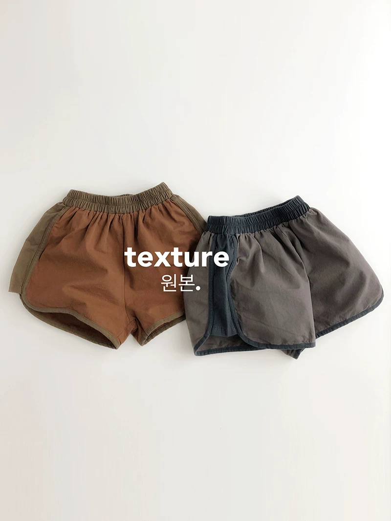 Quần short cotton nguyên chất mùa hè phong cách Hàn Quốc mỏng nhẹ và độc đáo dành cho bé trai và bé gái, quần short thường ngày phối màu.
