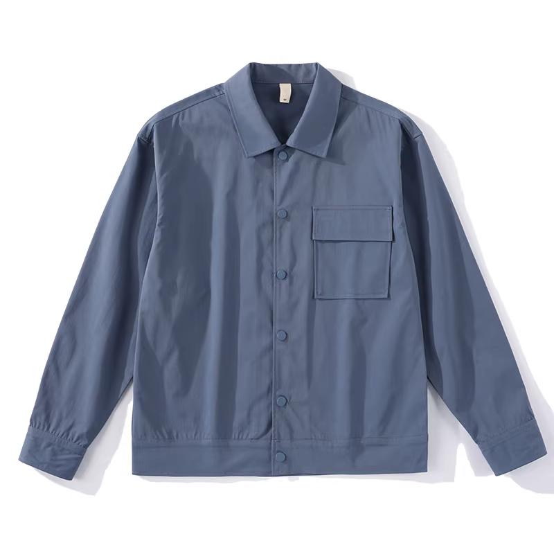 Ưu đãi đặc biệt: Áo khoác nam đơn giản màu trơn cổ điển mùa xuân thu, phong cách Hàn Quốc thời thượng, kiểu dáng xu hướng công sở, áo khoác ngắn hơi rộng rãi.