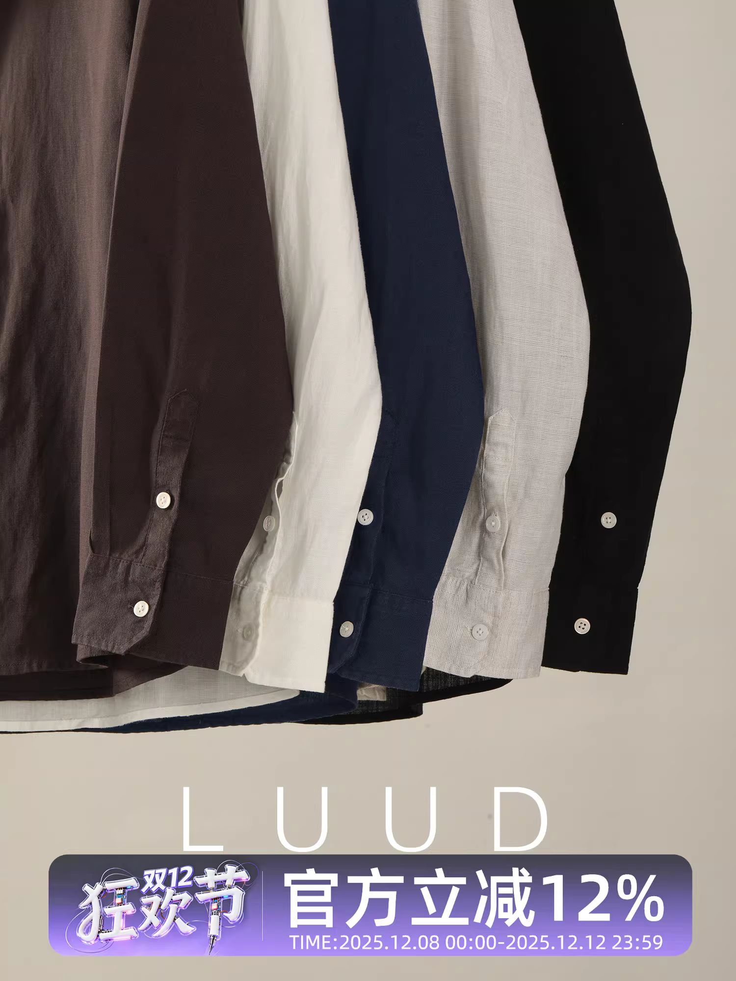 Áo sơ mi nam cao cấp chất liệu vải lanh Lyocell Tencel thêu họa tiết hiệp sĩ, kiểu dáng đơn giản, vạt cong, kiểu áo khoác nhỏ gọn.