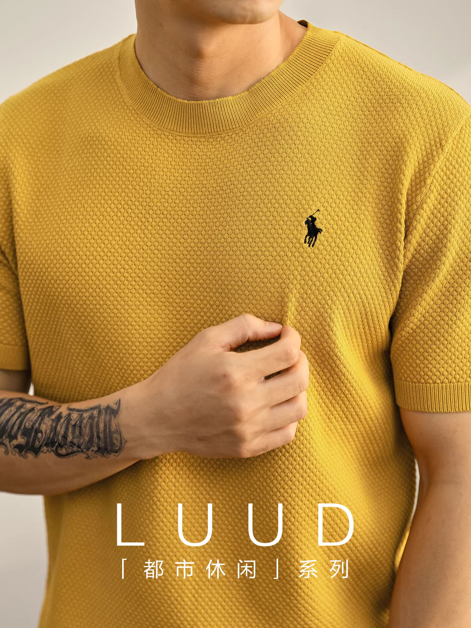 Ưu đãi đặc biệt: Áo thun nam mùa hè họa tiết tổ ong, áo thun lụa cao cấp thời thượng phong cách đô thị, áo len thêu họa tiết hiệp sĩ thoáng khí