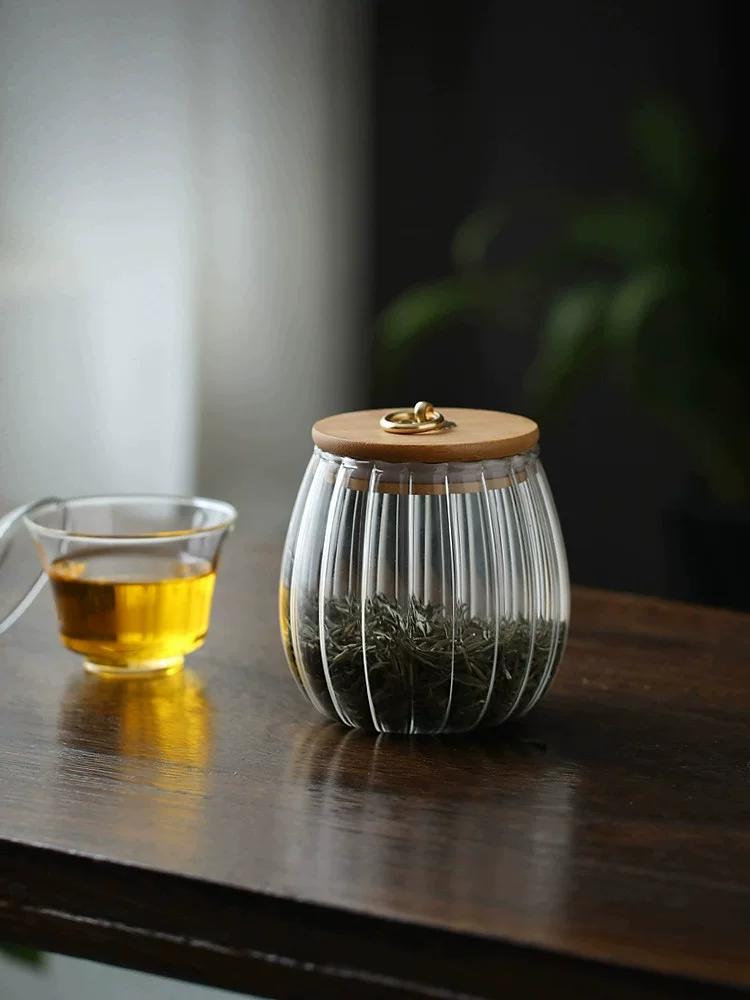 Hũ thủy tinh kín kiểu Nhật, hũ trà cấp thực phẩm, hũ kín đựng hạt cà phê, hũ bảo quản và bảo quản trái cây sấy khô, chống ẩm