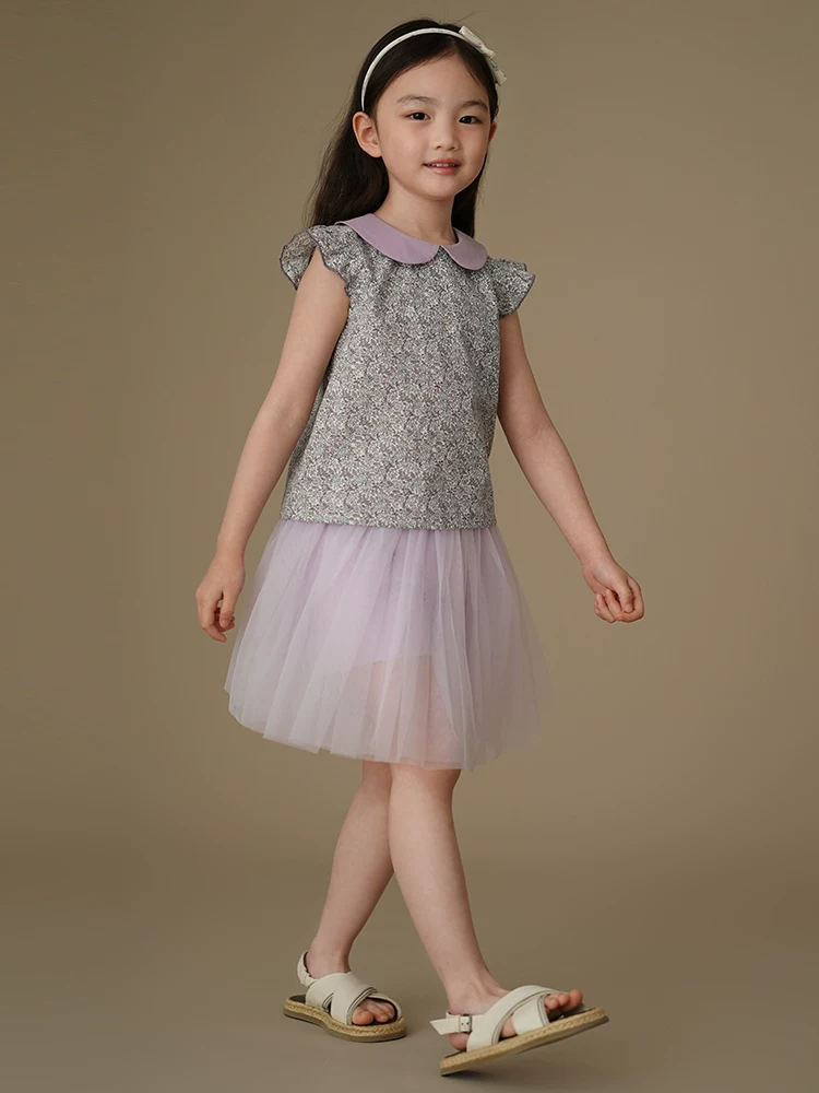 Áo ngắn tay mùa hè cho trẻ em, áo sơ mi hoa ngọt ngào, áo búp bê bé gái, quần áo mùa hè cho bé, 25 kiểu mới