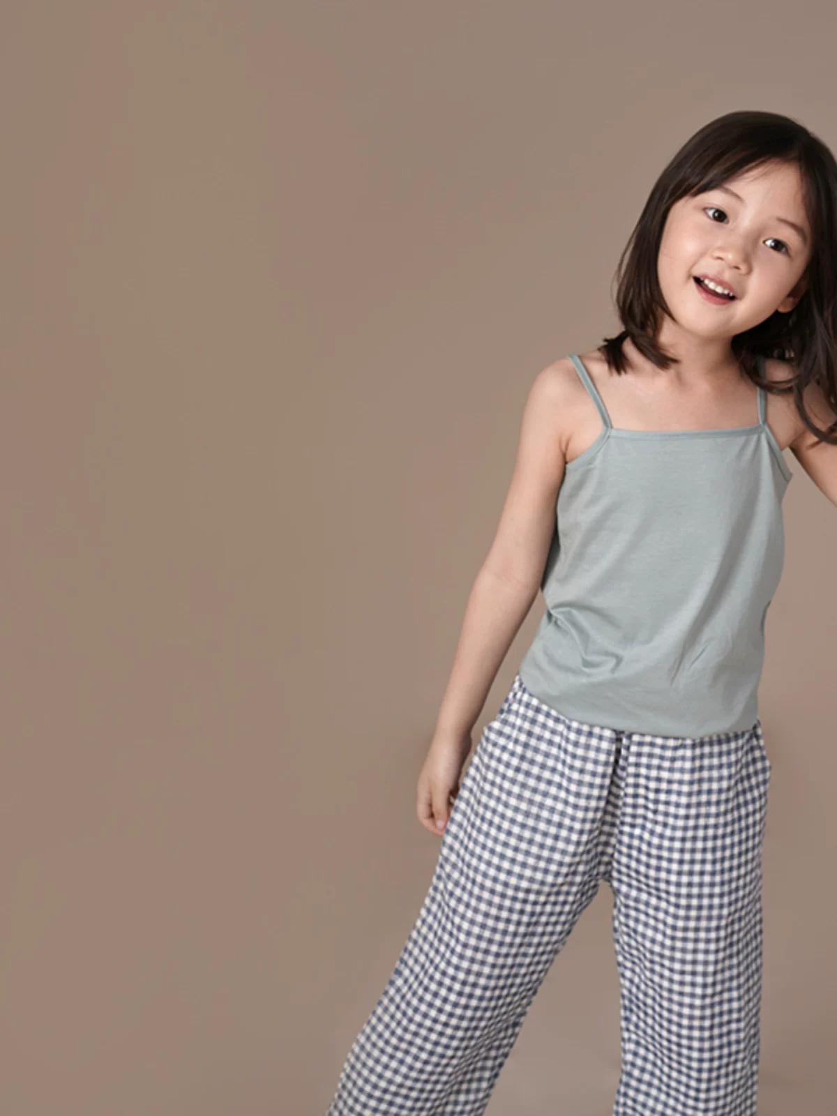 Áo ba lỗ bé gái Hazi, hàng mới về mùa hè, mặc trong hoặc mặc ngoài, áo lót không tay cho bé