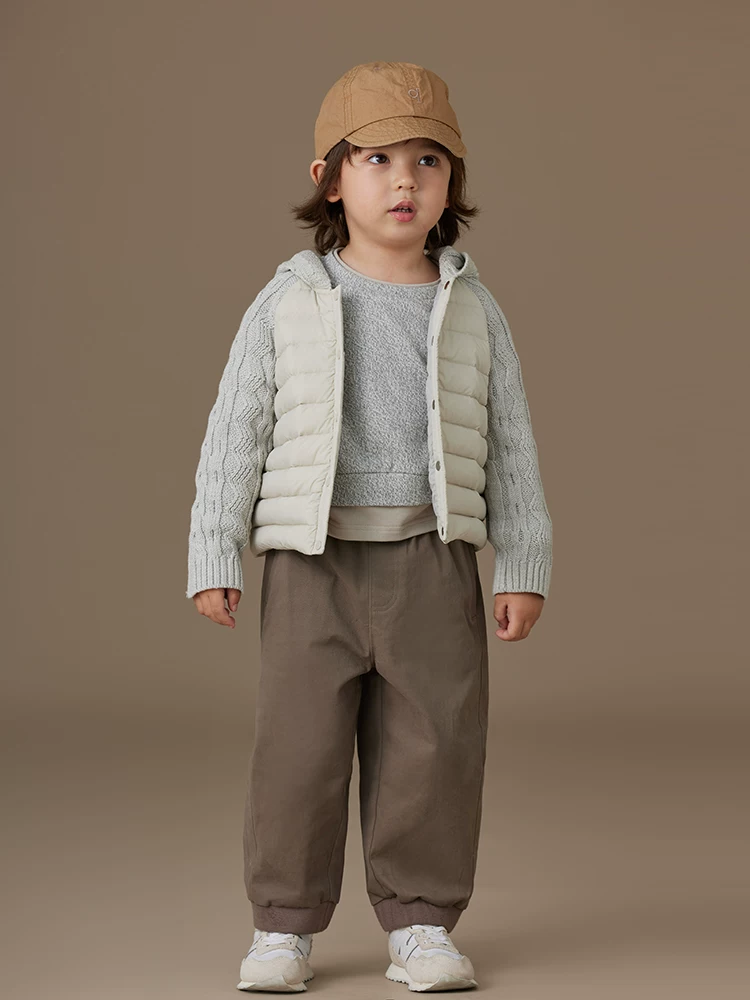 Quần áo trẻ em mùa xuân thu quần dài thường ngày cotton thân thiện với da quần dài đa năng bé trai và bé gái quần jogger phong cách