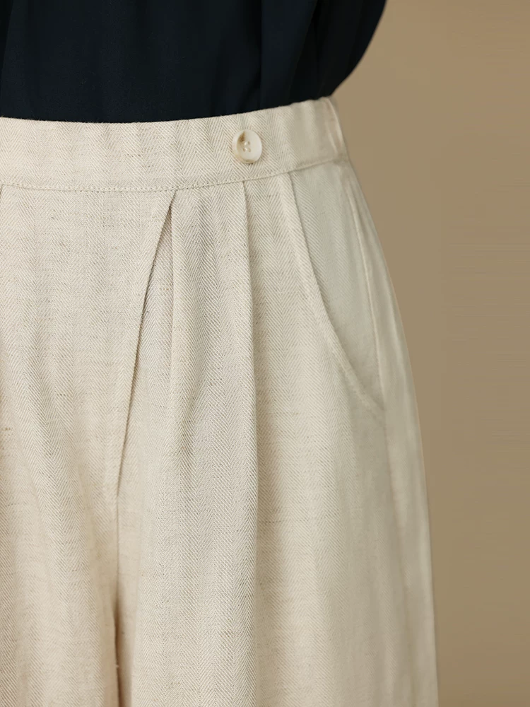 Quần harem mỏng màu be mùa hè cho bé trai và bé gái, quần jogger, quần chống muỗi cho trẻ lớn