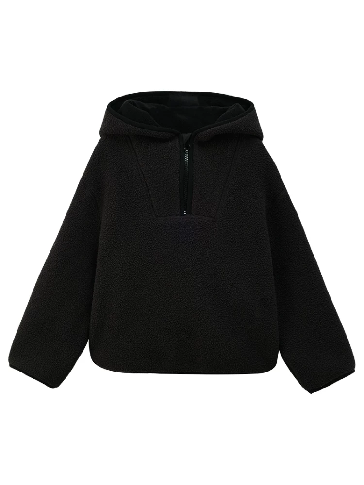 Quần áo trẻ em mùa thu đông áo khoác nỉ ấm áp bé trai và bé gái áo hoodie đơn giản giản dị