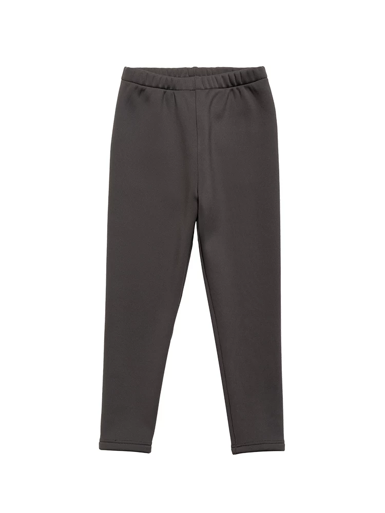 Quần legging mùa đông cho trẻ em, quần thể thao ôm sát co giãn cho bé gái, quần yoga lót lông cừu dày dặn cho trẻ lớn.