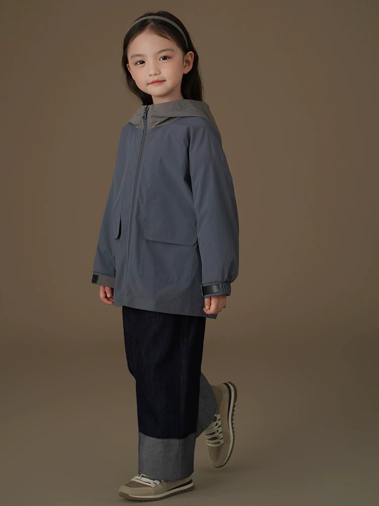 Quần áo trẻ em mùa xuân thu quần bò denim giặt mềm mại thoải mái quần ống thẳng bé trai bé gái quần thường ngày 25 kiểu mới