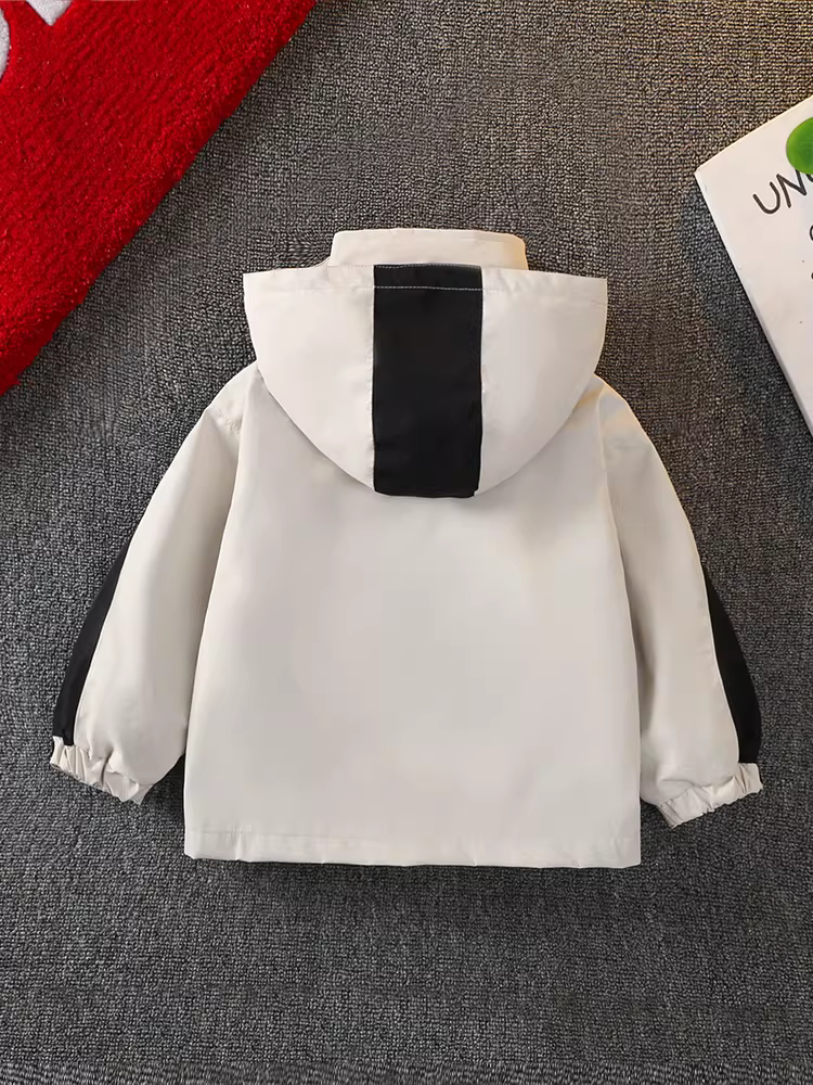 Áo khoác trẻ em bé trai ba trong một có thể tháo rời kiểu xuân thu mới 2025 áo khoác bé trai mặc mùa xuân