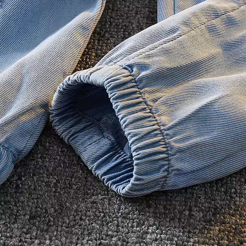 Quần hè bé trai bé gái 2025 kiểu mới thời trang chống muỗi quần trẻ em mùa hè quần dài mỏng bé trai bé gái mặc thường ngày