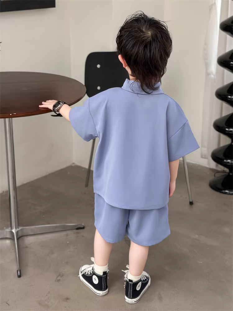 Bộ vest bé trai, bộ vest mùa hè lịch lãm cho bé, trang phục dạ hội phong cách Anh quốc cho bé trai