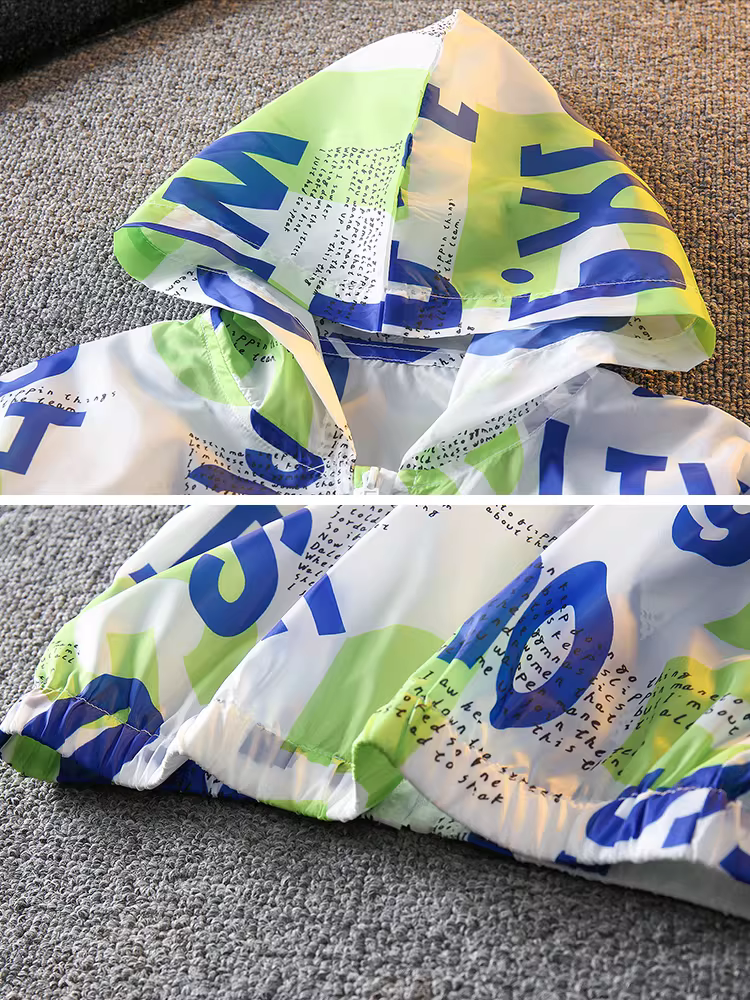 Quần áo chống nắng cho bé trai mùa hè 2025, áo khoác mỏng thoáng khí cho trẻ nhỏ, chống tia UV, quần áo nhẹ, thời trang