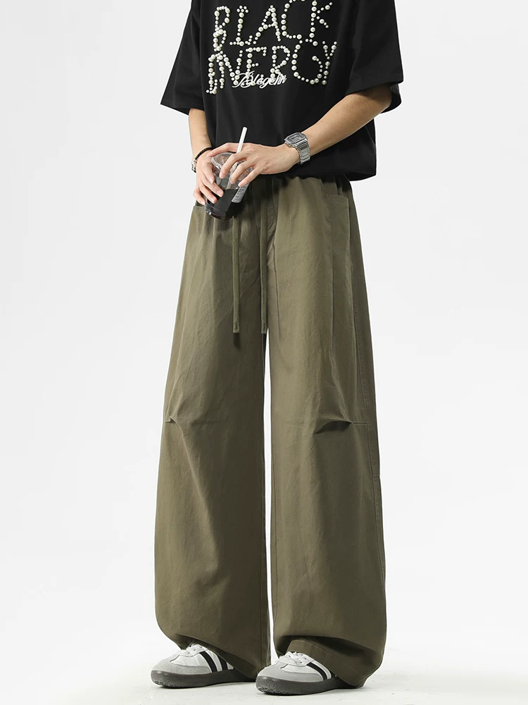 Quần ống rộng thẳng kiểu Mỹ của Jeanswest dành cho nam, mẫu mới xuân thu 2026, quần casual dáng rộng cao cấp, chất liệu mềm mại, phong cách cá tính.