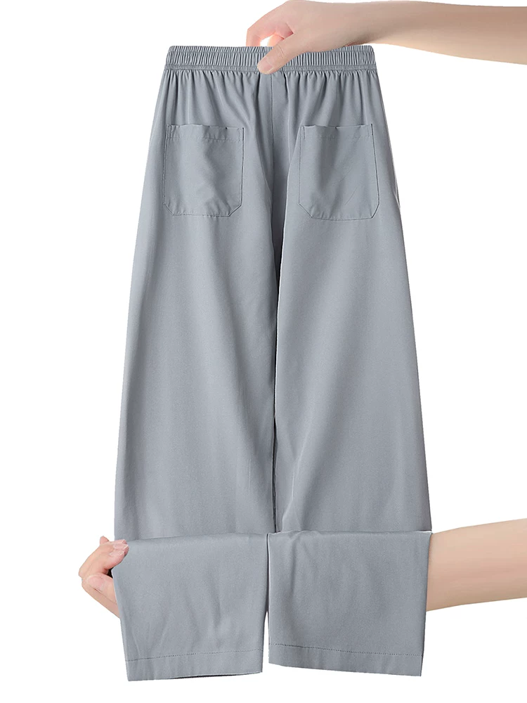 Quần dài nam Jeanswest chất liệu lụa đá thoáng khí, kiểu dáng thẳng, phong cách thường ngày, cao cấp, nhanh khô, thân thiện với da, mùa hè.