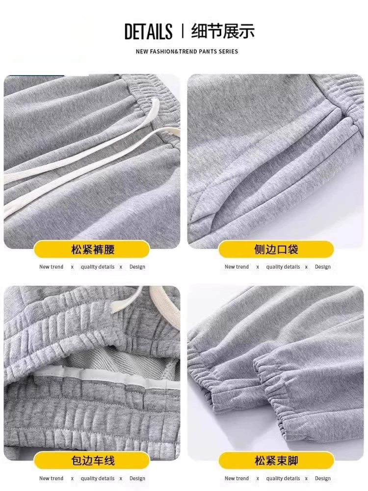 Quần jogger thể thao đa năng thiết kế nhãn màu trơn của Jeanswest, quần thể thao nam mới mùa xuân thu, quần thể thao thông thường