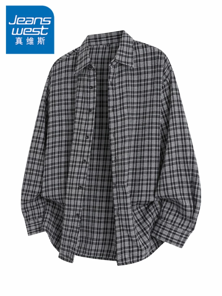 Áo sơ mi kẻ sọc kiểu Mỹ của Jeanswest dành cho nam, thương hiệu thời trang xuân thu, áo khoác thời trang và cao cấp.