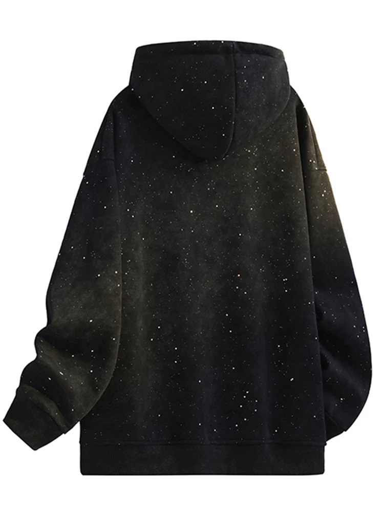 Áo khoác nam cao cấp phong cách Mỹ Jeanswest Starry Sky, áo khoác có mũ cao cấp mùa xuân thu.