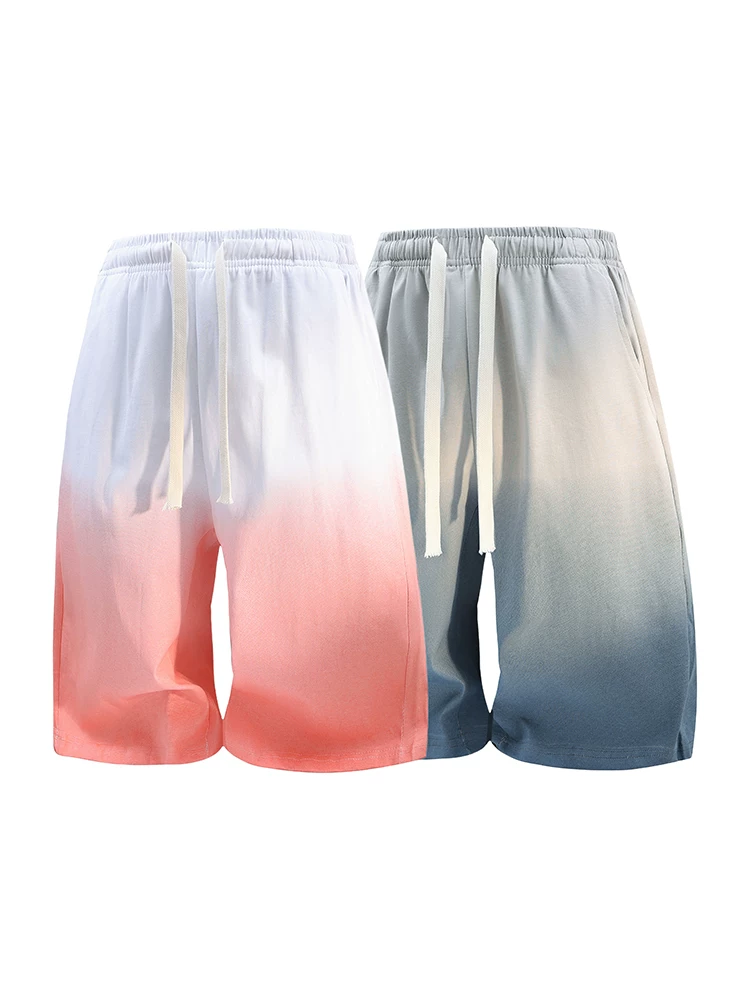 Quần short dây rút phối màu theo phong cách Mỹ của Jeanswest dành cho nam, quần short năm điểm rộng rãi, thoáng khí, hợp thời trang, cao cấp mùa hè.