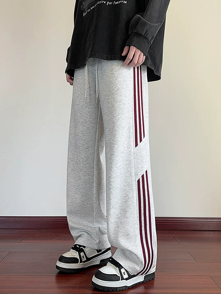 Quần dài ống đứng kẻ sọc phong cách Mỹ của Jeanswest dành cho nam, mẫu mới xuân thu 2026, quần dài cao cấp.