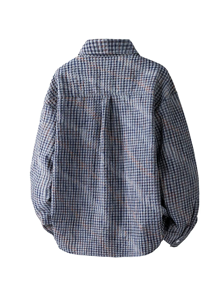 Áo sơ mi kẻ sọc phong cách Mỹ của Jeanswest dành cho nam, áo khoác cao cấp dáng rộng thường ngày mới mùa xuân thu 2026.