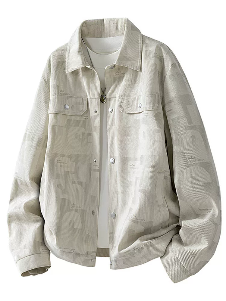 Áo khoác vải nhung cổ điển Jeanswest dành cho nam, áo khoác công sở đa năng, rộng rãi, cao cấp, phong cách thường ngày mùa xuân thu.