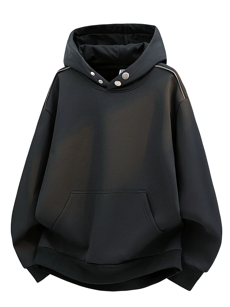 Áo hoodie có mũ trùm đầu kiểu Mỹ của Jeanswest dành cho nam, áo hoodie thương hiệu cao cấp mới cho mùa xuân và mùa thu.