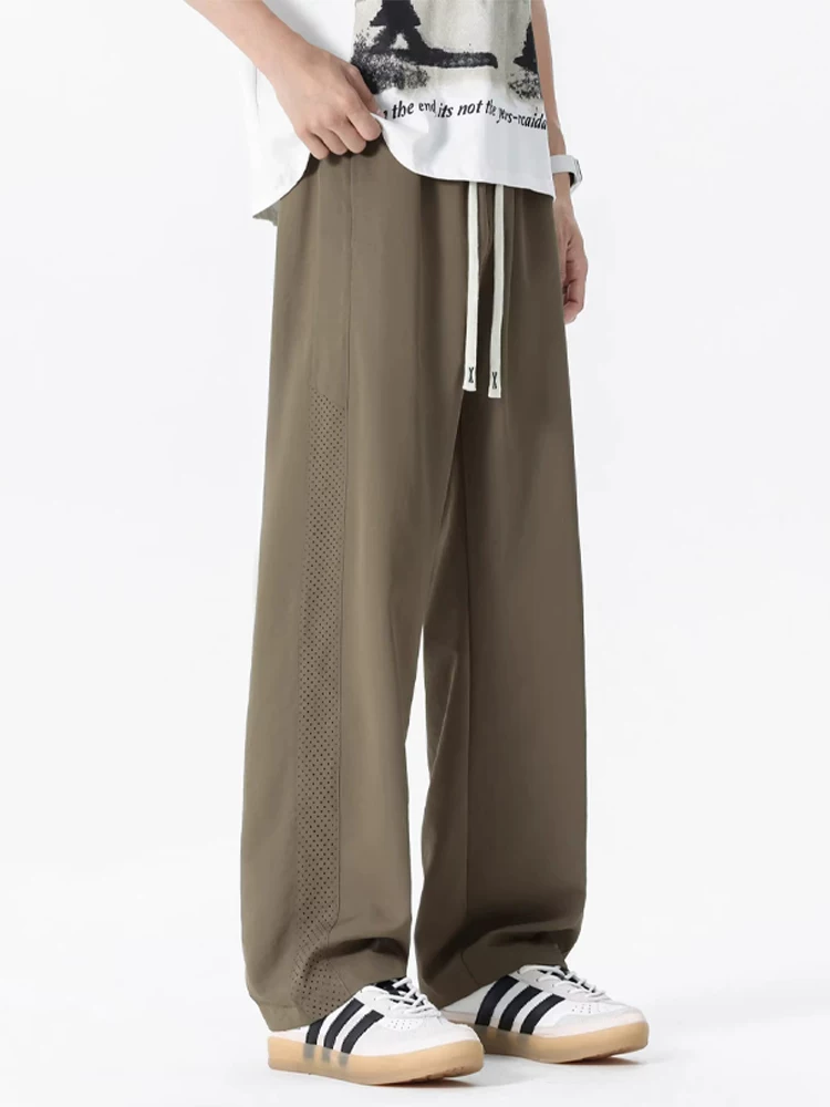 Quần dài nam Jeanswest kiểu Mỹ, chất liệu thoáng khí, dáng suông, phong cách thể thao cao cấp, mỏng nhẹ, thích hợp cho mùa hè.