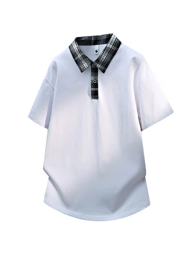 Áo polo nam Jeanswest kiểu Mỹ phối màu, áo polo mùa hè cao cấp, rộng rãi, thời trang, thoáng khí.