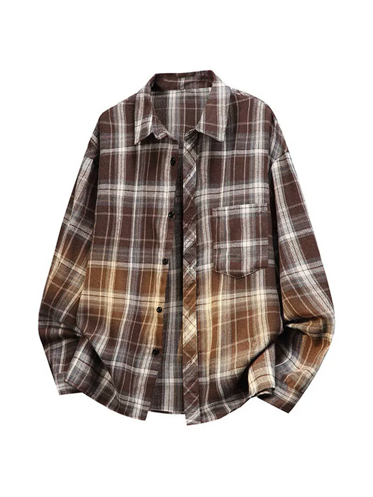 Áo sơ mi kẻ sọc Jeanswest dành cho nam, mùa xuân thu, thương hiệu thời trang cao cấp phong cách Mỹ, áo khoác dáng rộng, thoải mái, đa năng.