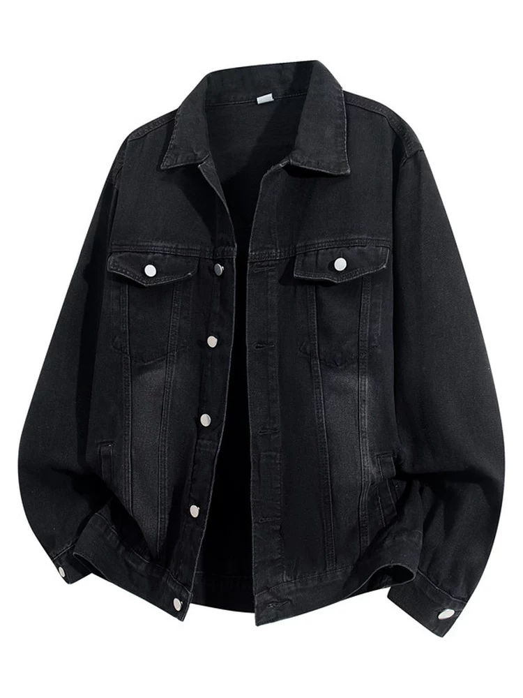 Áo khoác denim nam Jeanswest phong cách Mỹ cổ điển, mùa xuân thu 2026, kiểu dáng mới đa năng, rộng rãi, thoải mái.
