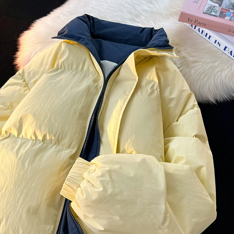 Áo khoác cotton dày dặn mùa thu đông Jeanswest dành cho nam, áo khoác cotton thường ngày mới, áo khoác phao ấm áp cho nam