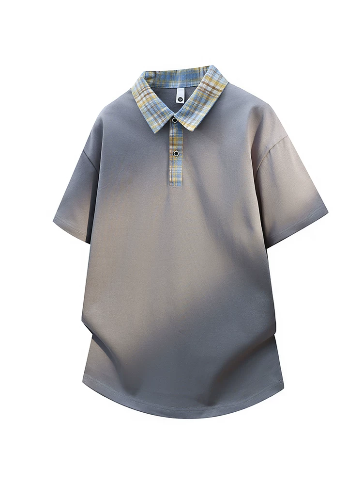Áo polo nam Jeanswest kiểu Mỹ phối màu, áo polo mùa hè cao cấp, rộng rãi, thời trang, thoáng khí.